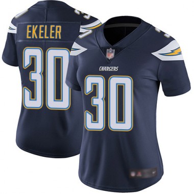 Los Angeles Chargers NFL Football Austin Ekeler Navy Blue Jersey Women Limited  #30 Home Vapor Untouchable->youth nfl jersey->Youth Jersey